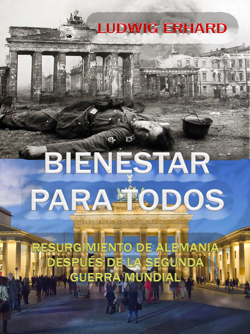 Title details for Bienestar para todos by Ludwig Erhard - Available